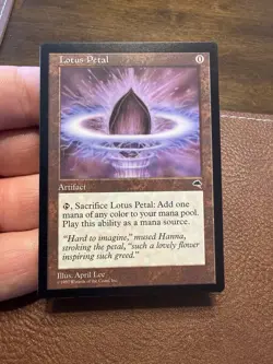 Tempest Magic The Gathering Lotus Petal - Image 1
