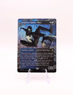 MTG Symbiote Spider-Man (Borderless) Spider-Man Foil - Image 1
