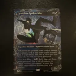 Symbiote Spider-Man (Borderless) Marvel's Spider-Man Foil - Image 1