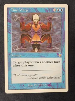 MTG Starter Time Warp (1999) Excellent - NM Condition - Image 1