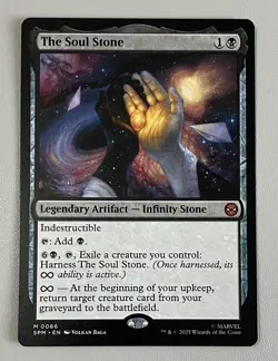 The Soul Stone - NM - MTG Marvel’s Spider-Man SPM #66 - Image 1