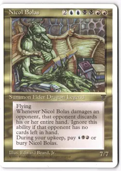 Nicol Bolas CHR 81 Magic: The Gathering R NM - Image 1
