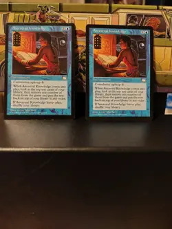 Ancestral Knowledge Weatherlight Rare NM Vintage MTG - Image 5