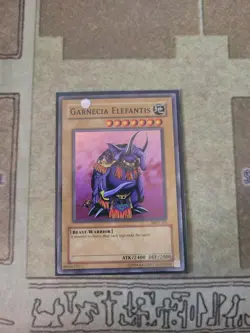 YUGIOH GARNECIA ELEFANTIS MRD-125 SUPER UNLIMITED ED NM 1996 - Image 1