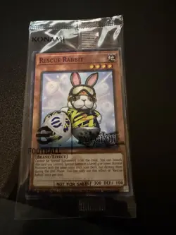 Yu-Gi-Oh TCG Rescue Rabbit Limited Edition eFootball Art EFC1-EN001 Brand New - Image 1