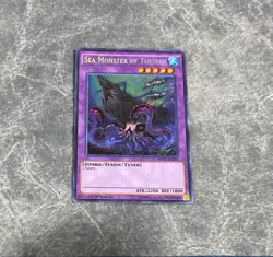 Yugioh Sea Monster of Theseus MP17-EN231 Secret Rare 1st Edition Near Mint - Image 1