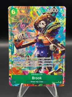 Brook OP15-032 SR Alt Art, Adventure on Kami's Island One Piece TCG English NM - Image 1