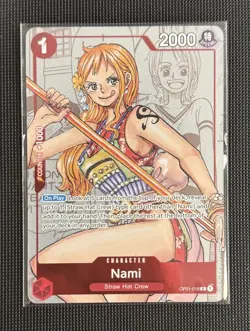 One Piece CCG Nami 25th Anniversary Collection OP01-016 - New and Sealed - Image 1