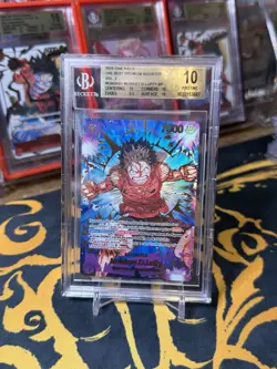 2025 One Piece The Best Premium V.2 EB02061 Monkey D. Luffy SP BGS 10 PRISTINE - Image 1