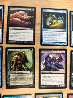 Vintage MTG Magic The Gathering 21 RARE! Card LOT *PLAYED* mythic holo cards y2k - Image 3