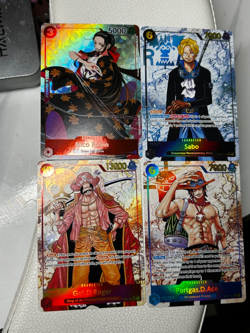 OP09-118 Gol D Roger SEC Alt Art One Piece Card Game+nico robin+Ace+Sabo - Image 2