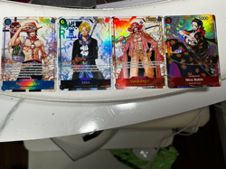 OP09-118 Gol D Roger SEC Alt Art One Piece Card Game+nico robin+Ace+Sabo - Image 3