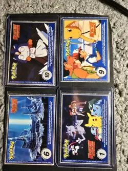 Pokemon Card lot Of 4 Trivia Burger King Mewtwo And More 1998 - Image 3