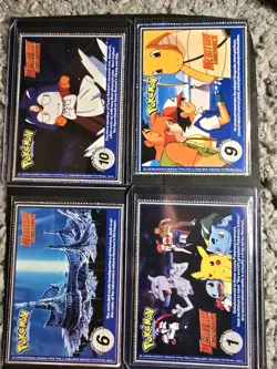 Pokemon Card lot Of 4 Trivia Burger King Mewtwo And More 1998 - Image 4