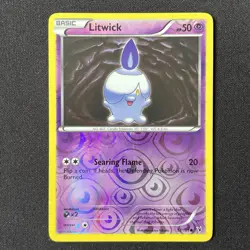 Litwick Reverse Holo 57/101 Noble Victories Pokemon Card - Image 2