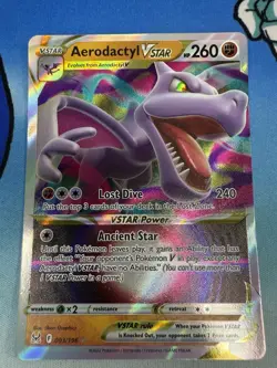 Aerodactyl VSTAR 093/196 Ultra Rare Lost Origin Pokemon Card - Image 1