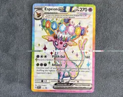 Espeon EX Prismatic Evolutions Card Promo 175 NM/MINT - Image 1