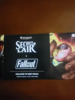 MTG Secret Lair x Fallout - Welcome to New Vegas Foil Edition​ - Sealed - Image 1