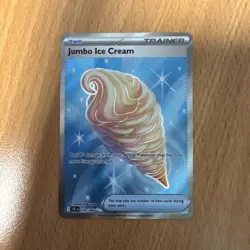 JUMBO ICE CREAM 109/086 ME04: CHAOS RISING ULTRA RARE POKEMON NEAR MINT - Image 1