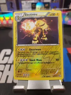 2012 Pokemon - Black & White: Boundaries Crossed Electivire #54/149 Reverse Holo - Image 1