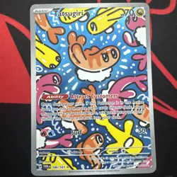 Tatsugiri 186/167 - Twilight Masquerade Illustration Rare Pokemon TCG NM - Image 1