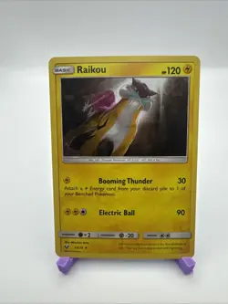 Raikou 32/73 Holo cracked ice- Shining Legends 2017 Pokemon TCG - Image 1