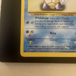 Pokemon TCG - Wartortle 42/102 - Uncommon Base Set Unlimited - HP - Image 3