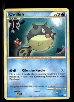 Qwilfish 50/123 HeartGold & SoulSilver Uncommon Pokemon - Image 1