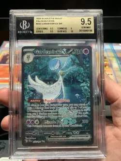 2024 Pokemon GARDEVOIR EX #233/091 Paldean Fates Special Illus. BGS 9.5 - Image 1