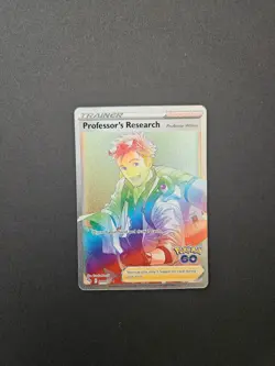 Professor's Research (Secret) Secret Rare Pokemon GO 084/078 NM - Image 1