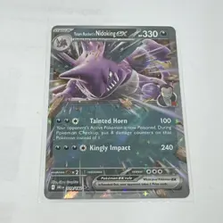 Team Rocket's Nidoking ex 119/182 - Destined Rivals - English - Pokemon TCG - Image 1