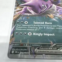 Team Rocket's Nidoking ex 119/182 - Destined Rivals - English - Pokemon TCG - Image 3