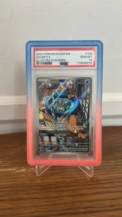 Pokemon TCG Squirtle #148 PSA 10 Stellar Crown - Image 1