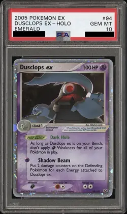 Dusclops ex EX Emerald Holo Ultra Rare #94 PSA 10 Gem Mint Pokemon - Image 1