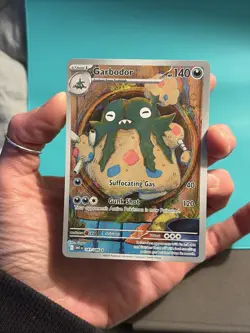 💎🔥Pokemon Garbodor 141/086 White Flare Illustration Rare Holo NM 🔥 - Image 4