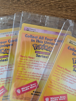 SEALED 1999 Pokemon Black Star Promo Set WB Movie Stamp PIKACHU DRAGONITE MEWTWO - Image 3