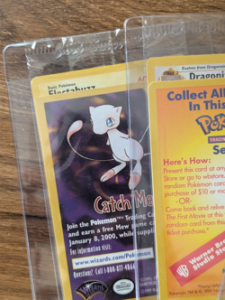SEALED 1999 Pokemon Black Star Promo Set WB Movie Stamp PIKACHU DRAGONITE MEWTWO - Image 5