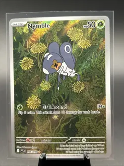 Pokemon Nymble 096/094 Illustration Rare Holo – Phantasmal Flames – NM/M - Image 1