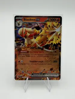 Pokemon TCG Journey Together Blaziken EX 024/159 NM - Image 1