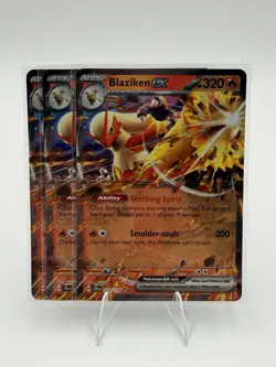 Pokemon TCG Journey Together Blaziken EX 024/159 NM - Image 3