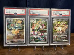 PSA 9 Ralts Kirlia Gardevoir SEQUENTIAL set Scarlet Violet SVI Pokemon - Image 1