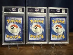PSA 9 Ralts Kirlia Gardevoir SEQUENTIAL set Scarlet Violet SVI Pokemon - Image 2
