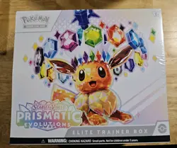 Pokemon Eevee Prismatic Evolutions Elite Trainer Box Sealed - Image 1