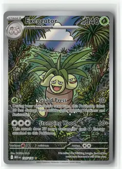 2025 Pokemon Surging Sparks Exeggutor 135/132 Illustration Rare - Image 1
