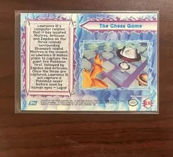 “Pokemon the Movie 2000” Topps Card - The Chess Game - Image 2