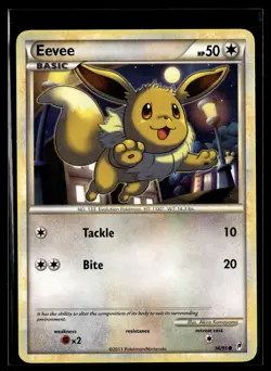 Eevee 56/95 Call of Legends Common Pokemon - Image 1