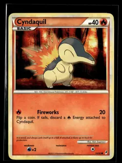 Cyndaquil 55/95 Call of Legends Common Pokemon - Image 1