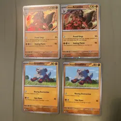 Pokemon Hisuian Arcanine 100/167 Cosmos Holo Promo - Twilight Masquerade X2 - Image 1