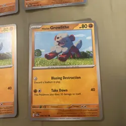 Pokemon Hisuian Arcanine 100/167 Cosmos Holo Promo - Twilight Masquerade X2 - Image 5