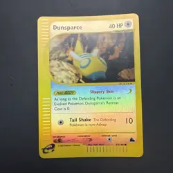 POKEMON DUNSPARCE REVERSE HOLO FOIL 53/144 SKYRIDGE ENGLISH - Image 1